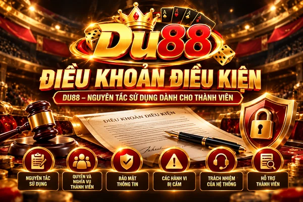 Điều Khoản Điều Kiện DU88 – Nguyên Tắc Sử Dụng Dành Cho Thành Viên