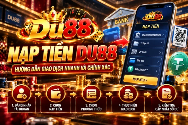 Nạp Tiền DU88 – Hướng Dẫn Giao Dịch Nhanh Và Chính Xác